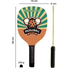 My Life Çocuk Ahşap Pickleball Raketi (6-10 Yaş Için)