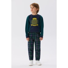 Bg Store Erkek Çocuk Ekose Pantolon