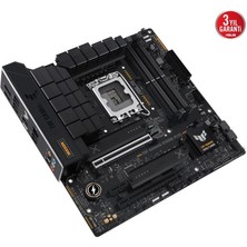 Asus Tuf Gamıng B760M-PLUS Ddr5 7200MHZ 1xhdmı 1xdp 2xm.2 Matx 1700P (12. / 13. ve 14. Nesil Işlemci Uyumlu)