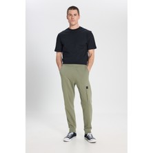 Wrangler Regular Fit Normal Kesim Haki Sweatpant Eşofman Altı