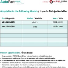 Alpha Auto Part Volkswagen Golf 5,jetta Için Arka Cam Tamir Seti-Set