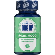 One Up Relax Mood Passiflora Ve Valerian 60 Kapsül