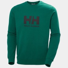 Helly Hansen Hh Logo Crew 2.0 Sweatshırt HHA.30395-EMERALD