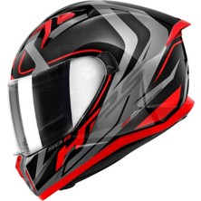 Givi 50.8 Racer Siyah-Tıtanıum-Kırmızı Kask