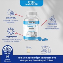 Foodline Calming +S 75 Tablet | Kedi ve Köpekler Için Rahatlama ve Gevşemeyi Destekleyici