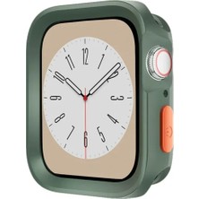 PSGT Apple Watch Uyumlu 5 6 7 8 9 44/45MM Kılıf Kasa ve Ekran Koruyucu 360 Tam Koruma Kapak