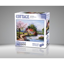 KS Games Lake House 1000 Parça Puzzle