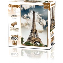 KS Games Eiffel Tower 1000 Parça Puzzle