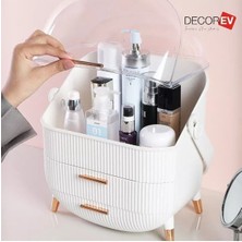 Decorev Krem Çekmeceli Makyaj Kozmetik Düzenleyici Organizer Makyaj Kutusu - Mky-4