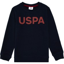 U.S. Polo Assn. Erkek Çocuk Lacivert Basic Bisiklet Yaka Sweatshirt 50289143-VR033