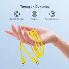 Aohi Silky Usb-C To Usb-C 1m Pd 3.1 480MBPS 140W Süper Hızlı Şarj/data Kablosu