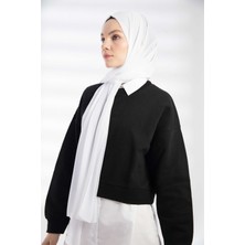 Şifon Şal - Beyaz