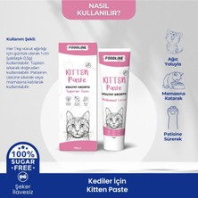 Foodline Kitten Malt Macun 100 gr | Yavru ve Anne Kediler Için Immun Sistemi Destekleyici