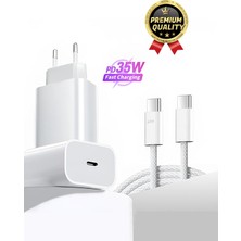 Giyitec Samsung S8-S8+ Uyumlu Şarj Aleti Seti USB Type-C 25W