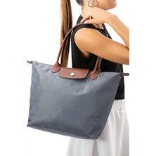 Longchamp Model Katlanabilir Su Geçirmez Kadın Tote Omuz Çanta