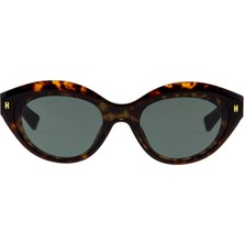 Hermossa Burcu Esmersoy x Hermossa Hm 1600 C2 Cat Eye Havana Kadın Güneş Gözlüğü