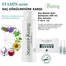 Stamin Complex - Saç Dökülmesine Karşı Saç Bakım Seti: Şampuan 250 ml ve Saç Serumu 12 Amp. x 7 Ml.