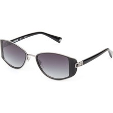 Hermossa Hm 1642 C4 Oval Siyah - Gri Kadın Güneş Gözlüğü