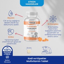 Foodline Multivitamin 75 Tablet | Kedi ve Köpekler Için Immun Sistem Destekleyici