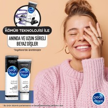 Pearl Drops Instant Natural -kömür Yeniliği ile Anında Etkili Beyazlatıcı,%93 Doğal Bileşenlerden Oluşan Diş Macunu 75ml