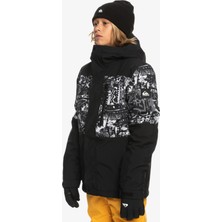 Quiksilver Mission Printed Block Çocuk Snowboard Kayak Montu EQBTJ03155-KVJ1