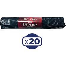 Flodex Eko Battal Boy Çöp Torbası 75X90 cm 7 Li x 20 Adet