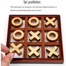 Yopue Tic-Tac-Toe Mantıksal Düşünme Egzersiz Bulmaca Oyunu Iki Oyunculu Etkileşimli Masaüstü Oyunu (Yurt Dışından)