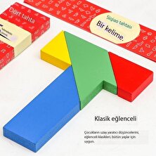 Leca Renk Kutulu Dört Parçalı Bulmaca Çocuk Eğitici Ahşap Bulmaca Öğretim Yardımcıları Uçak Geometrik Bulmaca Eğitici Beyin Oyuncakları (Yurt Dışından)