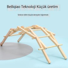 Pairuidaisi Ahşap Çift Köprü Taş Kemer Köprüsü Anaokulu Öğrencileri Diy Bilim Küçük Üretim (Yurt Dışından)