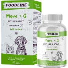 Foodline Hip&joint Glucosamine 75 Tablet | Kedi ve Köpekler Için Kas Sağlığını Destekleyici