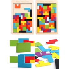 Woodhub Ahşap Blok Tetris Zeka Oyunu