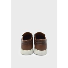 Castle Black CB71103-1 Taba Erkek Iğne Baskılı Casual Ayakkabı