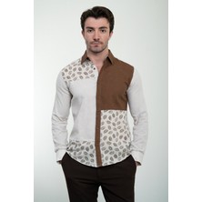 MCR Gömlek Gizli Düğmeli