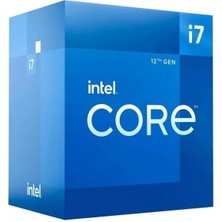 Intel Core Cı7 12700F 2.10GHZ 25MB 1700P Fanlı (Box)