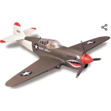 Sunman 1:48 Spit  P-40 Savaş Uçağı Plastik Demonte Modeldir.