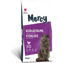 Mercy Tavuklu Kısırlaştırılmış Kedi Maması 10 kg