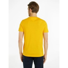 Tommy Hilfıger Logo Tee - Baskılı T-Shirt