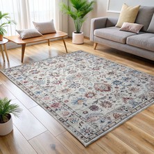 Pastel Home Tasarım Çift Taraflı Yıkanabilir Şönil Halı Kilim Yolluk