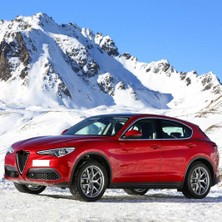 Silbak Alfa Romeo Stelvio 2017-2024 Ön Cam Arka Cam Silecek Seti