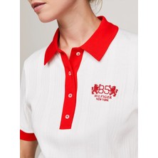 Tommy Hilfiger 1985 Koleksiyonu Th Crest Regular Polo