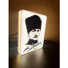 Kamer LED Işıklı Atatürk