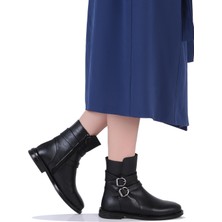 Kuum London K151204 Termal Kürklü Kadın Klasik Düz Kışlık Bot