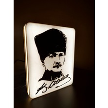 Kamer LED Işıklı Atatürk