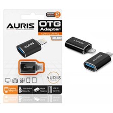 Auris Lightning To Usb-A Dişi Otg Çevirici