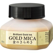 Zig Gold Mica Parlak Altın Kaligrafi ve Çizim Mürekkebi 60ML