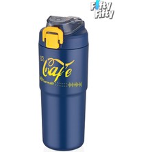 Vagonlife 2'li Çelik Termos-Kahve Bardağı Seti 750ML Çift Kullanım Termos//450ML Mug Kahve Bardağı