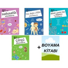 Okul Öncesi 6 Yaş Etkinlik Seti 5 Kitap