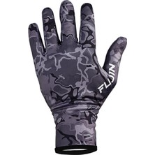 Fujin Pro Angler Winter Gloves Black Camo L/xl