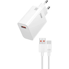 Giyitec Samsung M40 Uyumlu Şarj Aleti Seti USB Type-C 25W