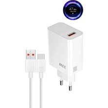 Giyitec Samsung M40 Uyumlu Şarj Aleti Seti USB Type-C 25W